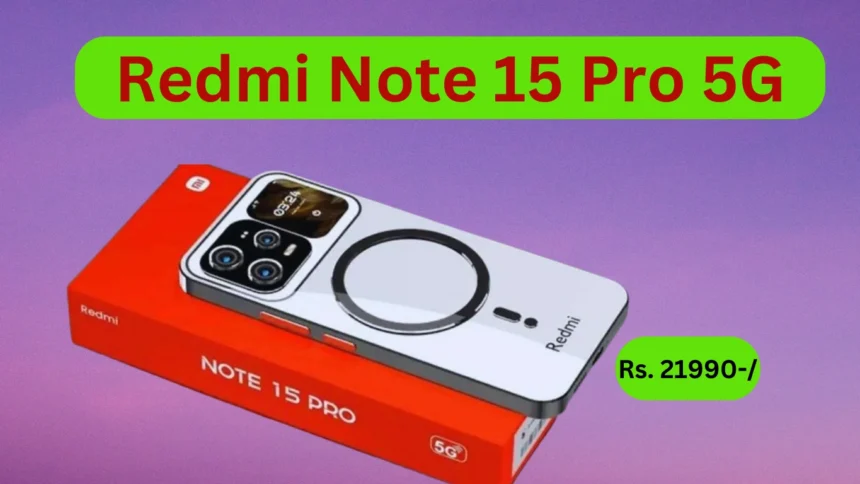 redmi note 15 pro 5g